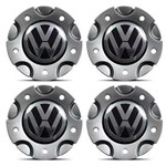 Ficha técnica e caractérísticas do produto Emblema Vw Volkswagen Tampa Miolo Fox 4 Furos Brw270