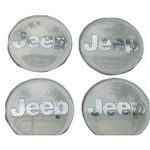 Ficha técnica e caractérísticas do produto Emblemas Centro Rodas Jeep Cherokee Gran Willys Jipe