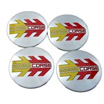 Ficha técnica e caractérísticas do produto Emblemas Centro Rodas Momo Corse Ferrari Rodas Novos!