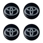 Ficha técnica e caractérísticas do produto Emblemas De Alumínio Resinado Toyota Preto