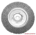 Ficha técnica e caractérísticas do produto Escova de Aço Circular 10" X 1" X 1/2" Ropan