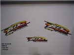 Ficha técnica e caractérísticas do produto Faixa Biz 100 99/00 - Moto Cor Preta - Kit 402 - Jotaesse