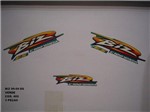 Ficha técnica e caractérísticas do produto Faixa Biz 100 99/00 - Moto Cor Verde - Kit 400 - Jotaesse
