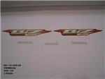Ficha técnica e caractérísticas do produto Faixa Biz 125 Es 06 - Moto Cor Vermelha - Kit 725 - Jotaesse