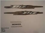 Ficha técnica e caractérísticas do produto Faixa Biz 125 Es 09 - Moto Cor Prata (861 - Kit Adesivos) - Jotaesse