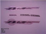 Ficha técnica e caractérísticas do produto Faixa Biz 125 Es 10 - Moto Cor Rosa - Kit 921 - Jotaesse