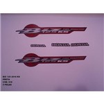 Ficha técnica e caractérísticas do produto Faixa Biz 125 Ks 10 - Moto Cor Preto (918 - Kit Adesivos) - Jotaesse