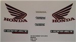 Ficha técnica e caractérísticas do produto Faixa Cb 600f Hornet 13 - Moto Cor Branca - Kit 1132 - Jotaesse