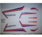 Ficha técnica e caractérísticas do produto Faixa Cg 125 86 - Moto Cor Branca - Kit 18 - Jotaesse