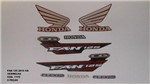 Ficha técnica e caractérísticas do produto Faixa Cg 125 Fan Ks 15 - Moto Cor Vermelha - Kit 1179 - Jotaesse