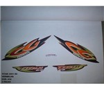 Ficha técnica e caractérísticas do produto Faixa Cg 125 Titan Es 01 - Moto Cor Vermelha - Kit 434 - Jotaesse