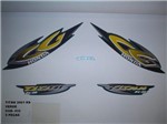 Ficha técnica e caractérísticas do produto Faixa Cg 125 Titan Ks 01 - Moto Cor Verde - Kit 432 - Jotaesse