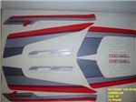Ficha técnica e caractérísticas do produto Faixa Cg 125 Today 89/90 - Moto Cor Vermelha - Kit 27 - Jotaesse