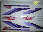 Ficha técnica e caractérísticas do produto Faixa Cg 125 Today 94 - Moto Cor Vermelha - Kit 39 - Jotaesse