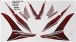 Ficha técnica e caractérísticas do produto Faixa Cg 150 Fan Esi Esp 13 - Moto Cor Verm. - Kit 1106 - Jotaesse