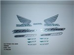 Ficha técnica e caractérísticas do produto Faixa Cg 150 Titan 05 - Moto Cor Verde (635 - Kit Adesivos) - Jotaesse