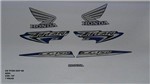Ficha técnica e caractérísticas do produto Faixa Cg 150 Titan Es 07 - Moto Cor Azul - Kit 747 - Jotaesse