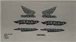 Ficha técnica e caractérísticas do produto Faixa Cg 150 Titan Esd 06 - Moto Cor Preta - Kit 711 - Jotaesse