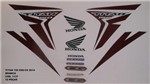 Ficha técnica e caractérísticas do produto Faixa Cg 150 Titan Esd / Ex 14 - Moto Cor Branca - Kit 1137 - Jotaesse