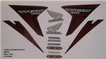 Ficha técnica e caractérísticas do produto Faixa Cg 150 Titan Esd / Ex 14 - Moto Cor Preta - Kit 1139 - Jotaesse