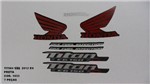 Ficha técnica e caractérísticas do produto Faixa Cg 150 Titan Ex 12 - Moto Cor Preta - Kit 1033 - Jotaesse