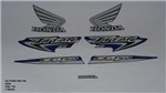 Ficha técnica e caractérísticas do produto Faixa Cg 150 Titan Ks 07 - Moto Cor Azul - Kit 743 - Jotaesse