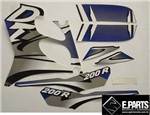 Ficha técnica e caractérísticas do produto Faixa Dt 200r 00 - Moto Cor Azul (543 - Kit Adesivos) - Jotaesse