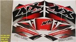 Ficha técnica e caractérísticas do produto Faixa Nx 200 01 - Moto Cor Vermelha (478 - Kit Adesivos) - Jotaesse