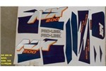 Ficha técnica e caractérísticas do produto Faixa Nx 200 96 - Moto Cor Azul (152 - Kit Adesivos) - Jotaesse