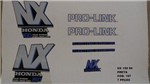Ficha técnica e caractérísticas do produto Faixa Nx 150 90 - Moto Cor Preta (157 - Kit Adesivos) - Jotaesse
