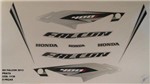 Ficha técnica e caractérísticas do produto Kit de Adesivos Nx 400 Falcon 13 - Moto Cor Prata - 1130 - Jotaesse