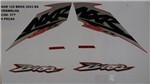 Ficha técnica e caractérísticas do produto Kit de Adesivos Nxr 125 Bros Es 03 - Moto Cor Vermelha - 577 - Jotaesse