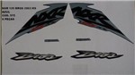 Ficha técnica e caractérísticas do produto Faixa Nxr 125 Bros Ks 03 - Moto Cor Azul - Kit 575 - Jotaesse