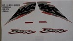 Ficha técnica e caractérísticas do produto Faixa Nxr 125 Bros Ks 03 - Moto Cor Vermelha - Kit 574 - Jotaesse