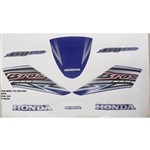 Ficha técnica e caractérísticas do produto Faixa Nxr 150 Bros 05 - Moto Cor Azul 664 - Kit Adesivos - Jotaesse
