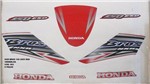 Ficha técnica e caractérísticas do produto Kit de Adesivos Nxr 150 Bros 05 - Moto Cor Vermelha - 663 - Jotaesse