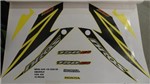 Ficha técnica e caractérísticas do produto Faixa Nxr 150 Bros Es 08 - Moto Cor Amarela - Kit 828 - Jotaesse