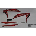 Ficha técnica e caractérísticas do produto Faixa Nxr 150 Bros Es 10 - Moto Cor Preta - Kit 890 - Jotaesse