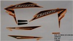 Ficha técnica e caractérísticas do produto Faixa Nxr 150 Bros Es Mix 10 - Moto Cor Lar. - Kit 897 - Jotaesse