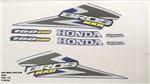 Ficha técnica e caractérísticas do produto Faixa Nxr 150 Bros Esd 06 - Moto Cor Azul - Kit 719 - Jotaesse