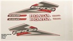 Ficha técnica e caractérísticas do produto Faixa Nxr 150 Bros Esd 06 - Moto Cor Vermelha - Kit 718 - Jotaesse