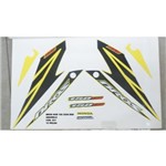 Ficha técnica e caractérísticas do produto Faixa Nxr 150 Bros Esd 08 - Moto Cor Amarela -kit 831 - Jotaesse
