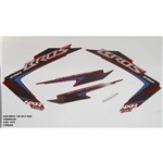 Ficha técnica e caractérísticas do produto Faixa Nxr 150 Bros Esd 12 - Moto Cor Preta - Kit 1070 - Jotaesse