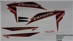 Ficha técnica e caractérísticas do produto Faixa Nxr 150 Bros Esd 10 - Moto Cor Vermelha - Kit 895 - Jotaesse