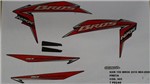 Ficha técnica e caractérísticas do produto Faixa Nxr 150 Bros Esd Mix 10 - Moto Cor Preta - Kit 905 - Jotaesse