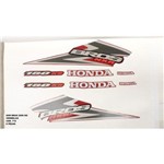Ficha técnica e caractérísticas do produto Faixa Nxr 150 Bros Ks 06 - Moto Cor Vermelha - Kit 712 - Jotaesse