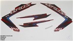 Ficha técnica e caractérísticas do produto Faixa Nxr 150 Bros Ks 12 - Moto Cor Vermelha - Kit 1064 - Jotaesse