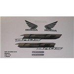 Ficha técnica e caractérísticas do produto Faixa Nxr 160 Bros 15 - Moto Cor Branca - Kit 1176 - Jotaesse