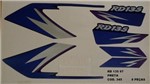 Ficha técnica e caractérísticas do produto Faixa Rd 135 97 - Moto Cor Preta (345 - Kit Adesivos) - Jotaesse