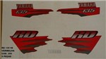 Ficha técnica e caractérísticas do produto Faixa Rd 135 98 - Moto Cor Vermelha (350 - Kit Adesivos) - Jotaesse